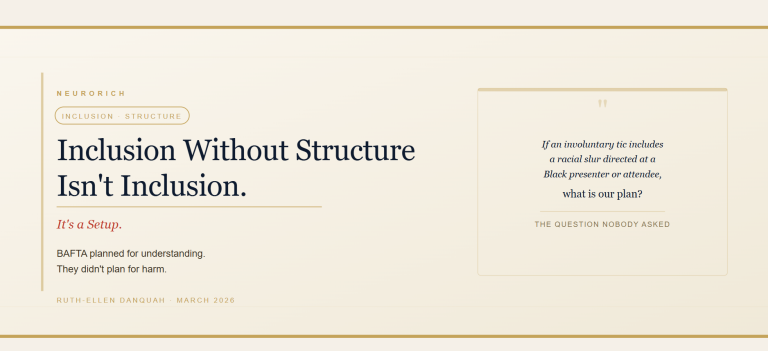 BAFTA 2026: When Disability Inclusion Planning Failed Black Attendees